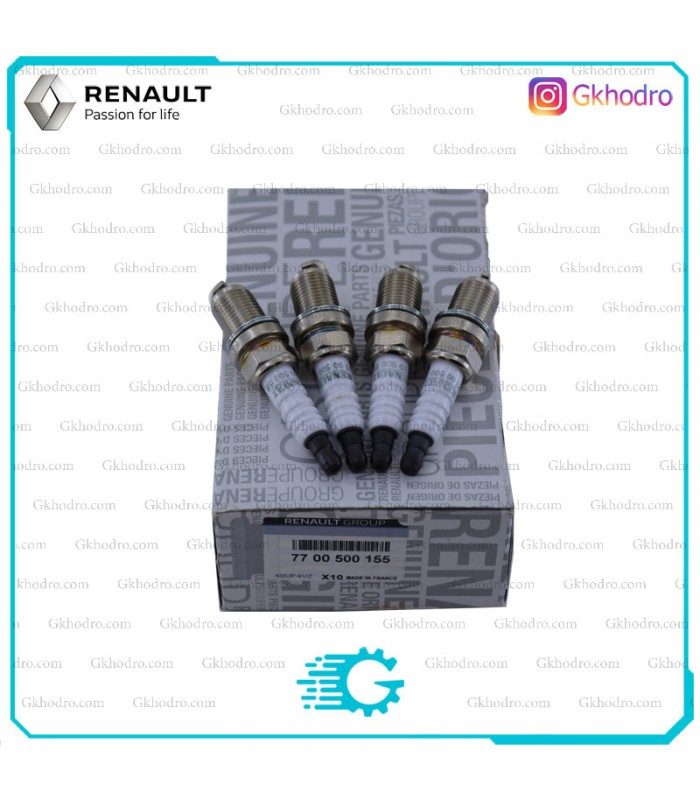 شمع موتور ال 90 اصلی فرانسوی 7700500155 (1دست)
