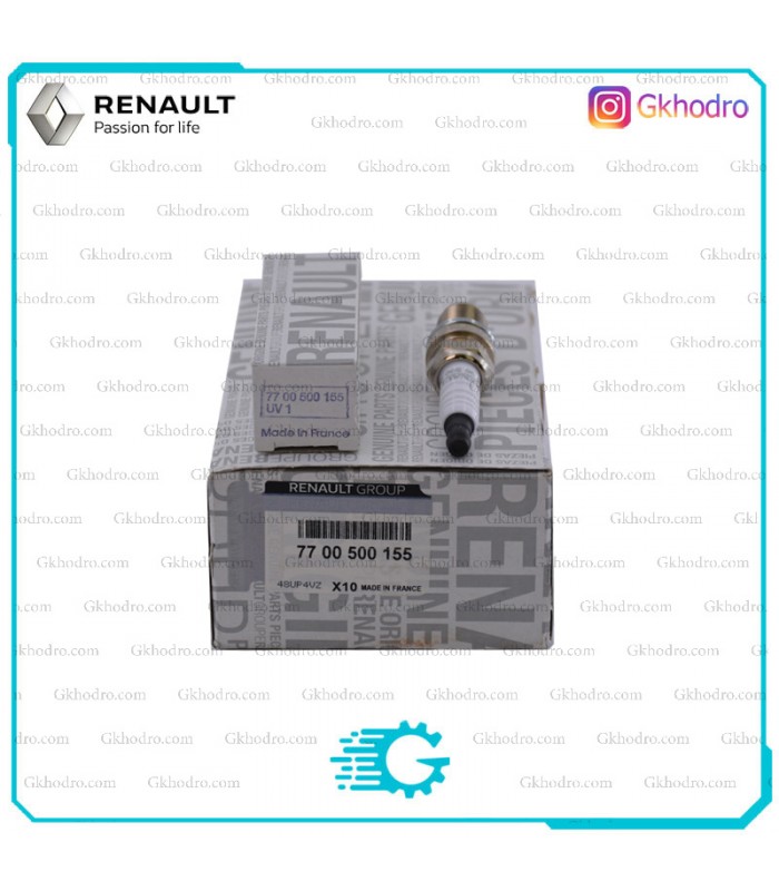 شمع موتور ال 90 اصلی فرانسوی 7700500155 (1دست)