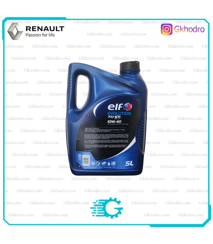 قیمت روغن موتور الف اصلی مدل Evolution 700 STI حجم 5 لیتر
