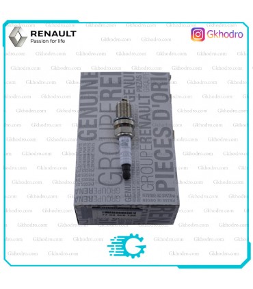 شمع موتور ساندرو معمولی و استپ وی اصلی فرانسوی 7700500155 (1دست)