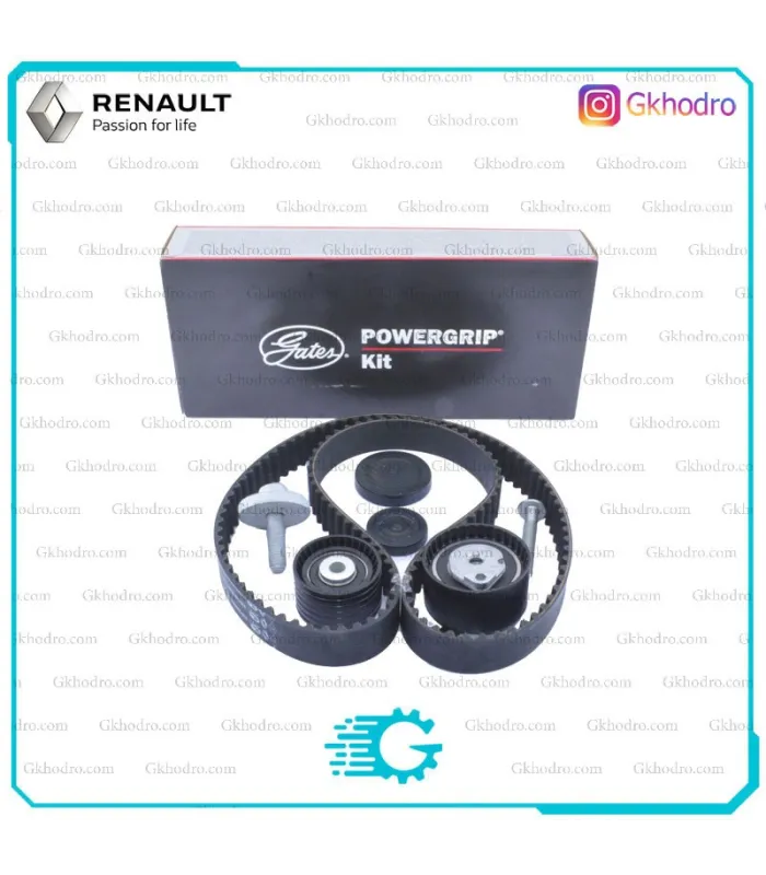 کیت تسمه تایم مگان 1600 پاورگیریپ - کد K035671XS