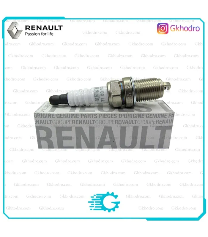 شمع موتور داستر اصلی فرانسوی 7700500155 (1دست)