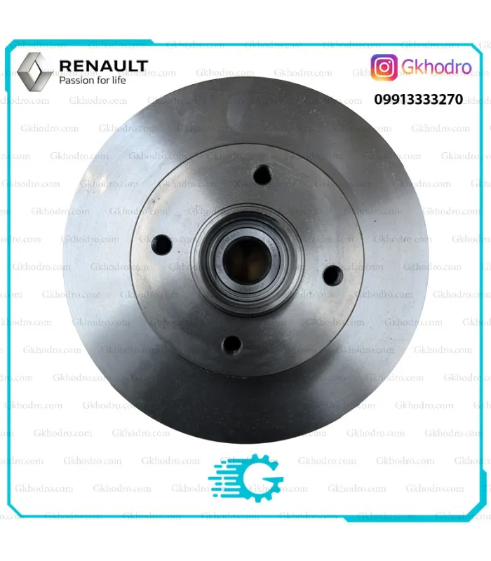 دیسک چرخ عقب مگان SNR - کد KF155.77U