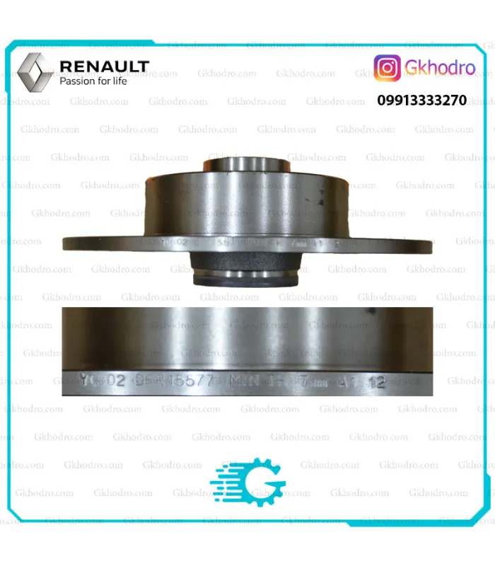 دیسک چرخ عقب مگان SNR - کد KF155.77U