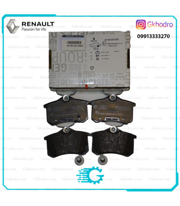 لنت ترمز عقب فلوئنس مدل ترمز دستی ساده اصلی - کد 440602466R